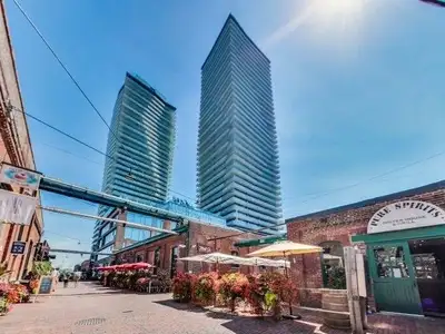 Bright And Spacious Corner Unit In Historic Distillery District. New Floor New Kitchen, Stove and Mi...