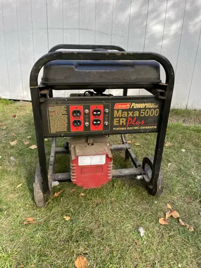 Coleman 5000 generator , View more