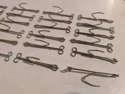 24 Drapery Slip-In Hooks, View more