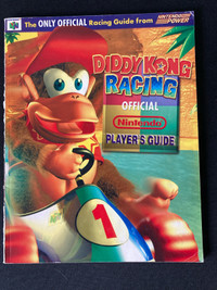 Vintage Nintendo Diddy Kong Racing Player's Guide Book