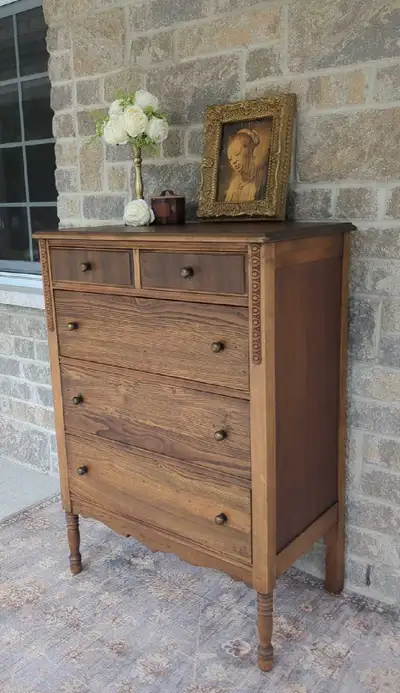 ANTIQUE  KRUG TALL CHEST., View more