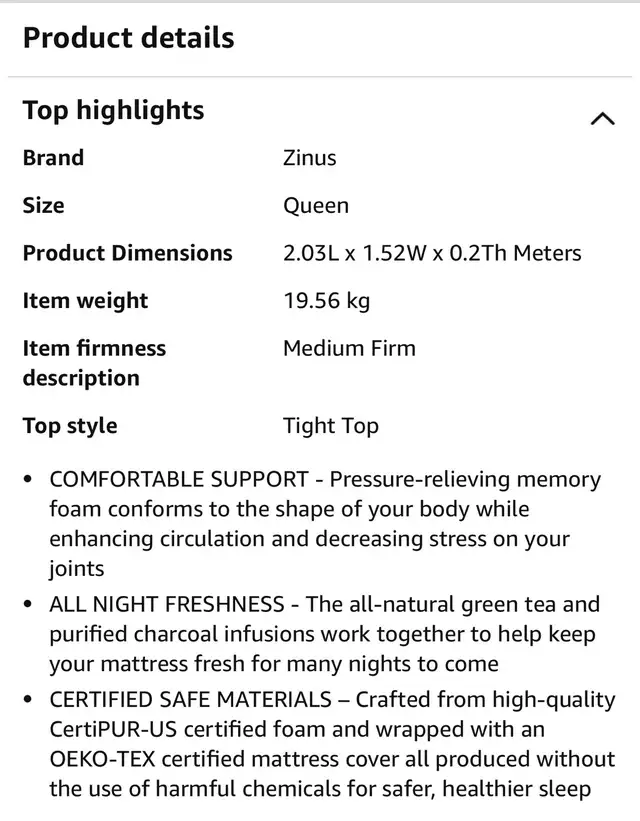 queen mattress in Bedding in Ottawa - Image 4