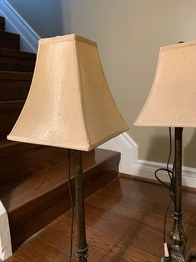 Table lamps set of 2 lamps in Indoor Lighting & Fans in Markham / York Region - Image 3