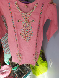 Pakistani dresses available in different sizes