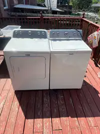 Like NEW Maytag 2020 washer dryer can Deliver
