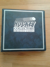Cartable pour collection - cartes de hockey - 3 pouces de large