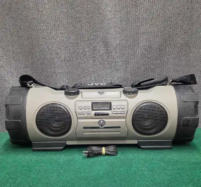 Vintage 90's JVC RV- B90GY KABOOM Boombox Stereo Blaster, View more