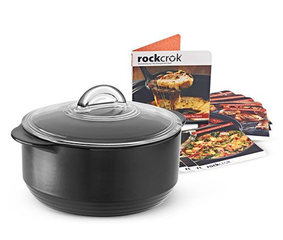Pampered Chef, ROCKCROK DUTCH OVEN, Black - BRAND NEW, View more