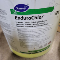 DIVERSEY ENDURO CHLOR - Food Grade Cleaner, 5 gal pail.