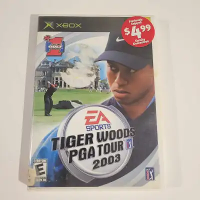Xbox Tiger Woods PGA Tour 2003 Game , View more