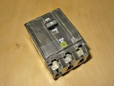 SQUARE D QO 50 AMP, 3 POLE, 240 VAC CIRCUIT BREAKER ~ NEW!, View more