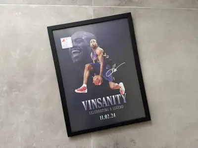 Toronto Raptors Vince Carter Retirement Poster - Limited Editio, View more