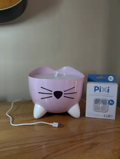 Purified PIXI Cat Drinking 2.5L Water Fountain, View more