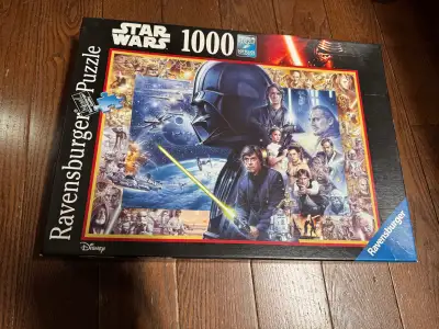 Star Wars 1,000 piece puzzle - ravensburger, View more