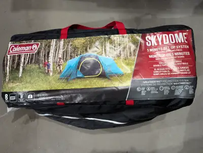 Tent - Coleman Skydome XL 8 person, View more