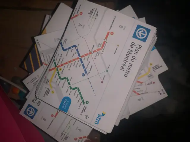 Montreal Metro Maps
