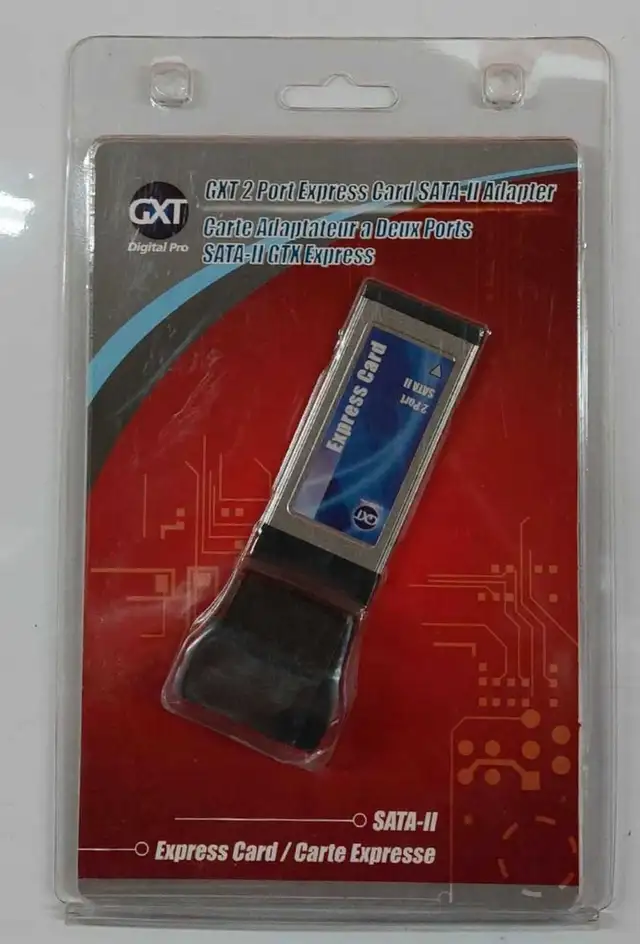 GXT 2 Port Express Card Sata 2 Adapter