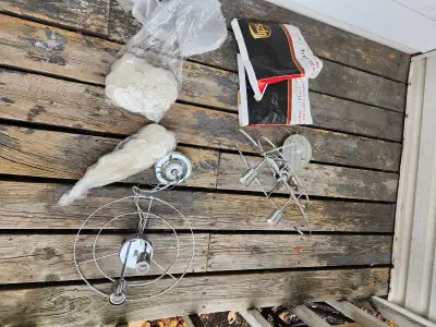 2 Capiz Chandelier $20 each, View more