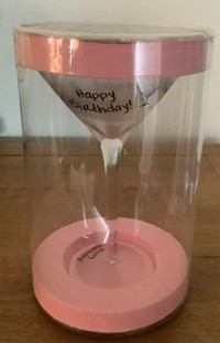 Happy Birthday Martini Glass