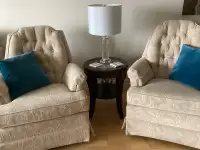 2 Upholstered CHAIRS