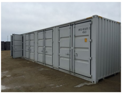 Etat : Produit neuf Conteneur 40FT High Cube Four Multi portes inutilisé Détails : quatre portes lat...