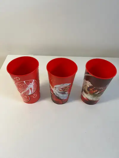 COCA-COLA THE BIG DRINK Cup Unused 40oz 3 DIFFERENT CUPS, View more