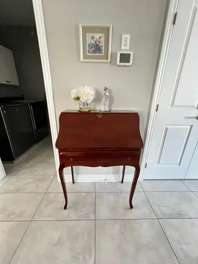 Antique Secretary Desk, View more