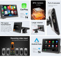 Wireless Carplay| Android Auto | Reverse Cam | 7inch | Bluetooth