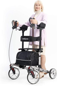 10 Inch Oasis Space Rollator Walker, Tall Folding (3079)