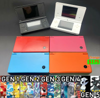Nintendo DSi 《    MOD 650+ Games 》ALL POKEMON    GEN 1-5