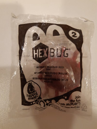 NRFP Hex Bug McDonalds Happy Meal Toy Scarab Red 2014 New