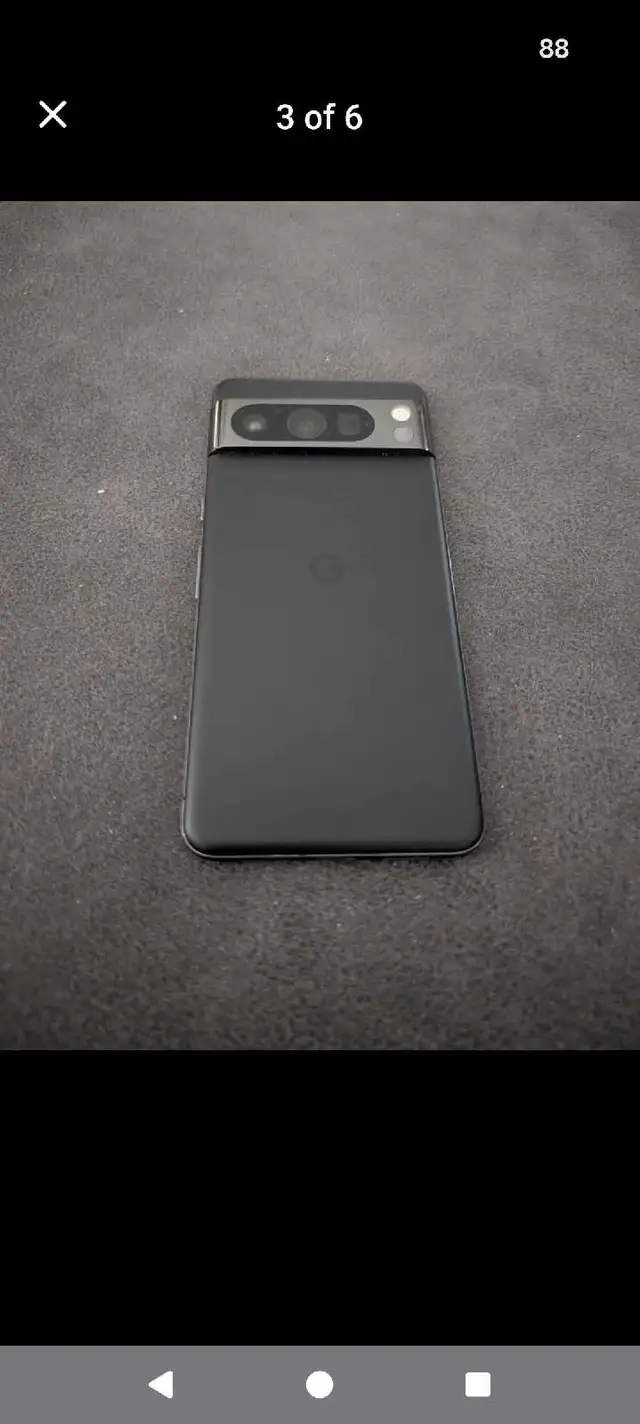 Google Pixel 8 Pro (Obsidian Black) - Unlocked -  w in Cell Phones in Belleville - Image 5