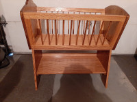 Oak Cradle and Stand