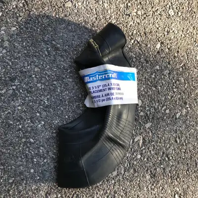 Mastercraft inner tube, 10” x 3.5” (25.4 x 8.9 cm), For dolly or snowblower tire new, never used , $...