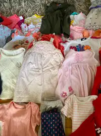 baby girl cloths 3month to 6 moth +100 pieces