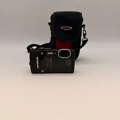 Olympus Tough TG-850 Waterproof Digital Camera w/ Case & Battery, View more