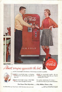 Vintage 1955 Coca-Cola Advertisement