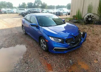 2016-2020 Honda Civic Parts Front doors -(no mirror) Rear Doors Trunk lid Seats Airbags Roof liner M...