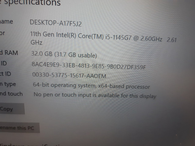 HP i5 Elitebook 640 G8 Laptop ( 11 Generation) in Laptops in Ottawa - Image 2