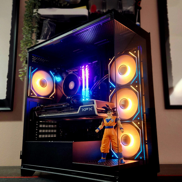 SUPERB Gaming PC - Ryzen 5500, RX 6800, 32GB RAM, SSD+HDD, WiFi in Desktop Computers in Ottawa - Image 2