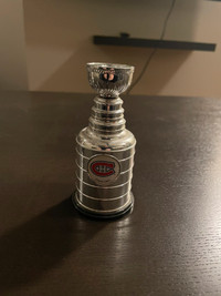 NHL Montreal Canadiens miniature Stanley Cup Molson Canadian