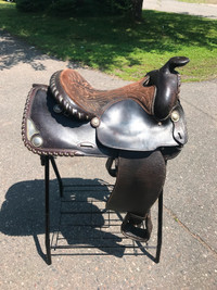Simco western roping saddle