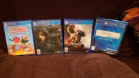 Playstation 4 games for sale