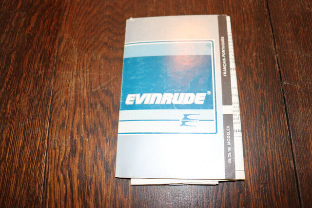 Evinrude 20, 25, 30 Outboard Motors Owners Operators Manual in Other in Oakville / Halton Region