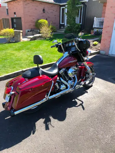 Bike was originally bought new from Mackie Harley Davidson and I bought the bike used from Mackie in...