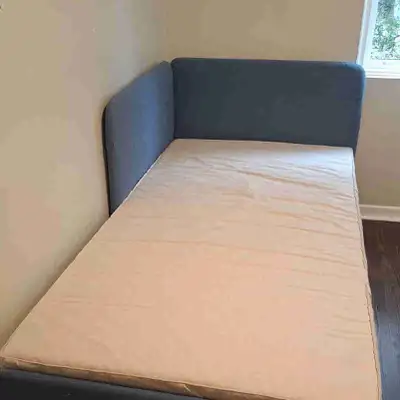 bed frame + mattress, View more