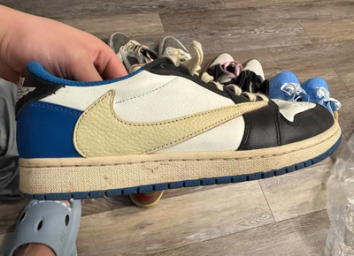 Jordan 1 Retro Low OG SP Fragment x Travis Scott, View more