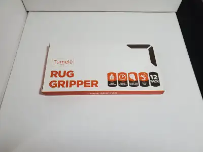 Tumelü -home- rug double side tape patch 12 pcs Ruban double côté pour tapis 12 mcx Localisation O5