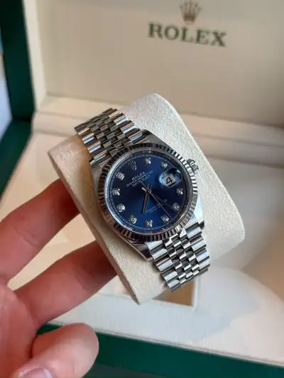 Rolex Datejust 36 Blue Diamond Jubilee, View more