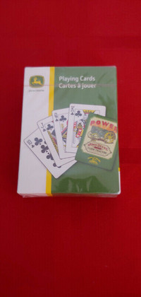 2017 JOHN DEERE PLAYING CARDS, STILL SEALED!!!